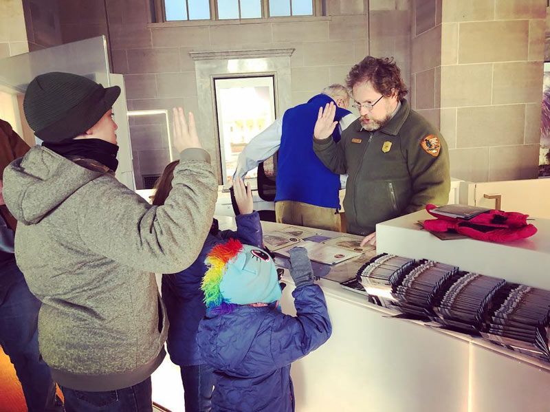 @adventure_chill - National Park Service Junior Ranger program at the White House Visitor Center - Free museum experiences in Washington, DC